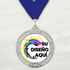 Medalla de Metal Personalizada de 2.5" con Cinta MDL751
